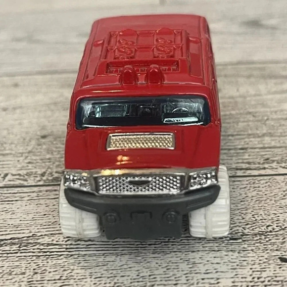 2003 Mattel Hot Wheels Rockster HW Ski Team HW Sports Red Die Cast Vehicle Loose - Picture 2 of 8